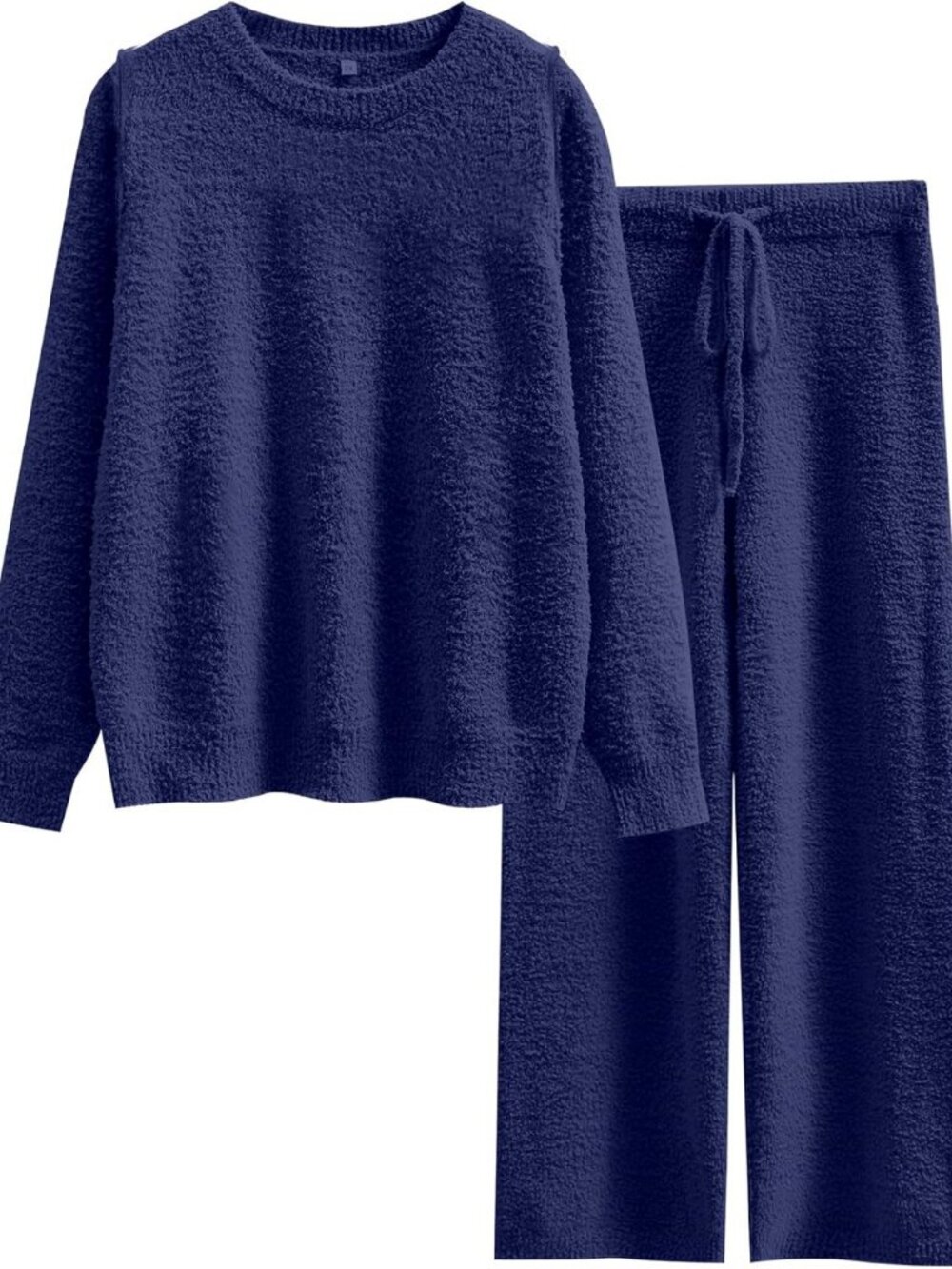 Cozy Fuzzy Fleece Lounge Set for Women | Soft Pajama Set for Relaxation